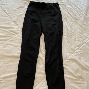 Black high waisted leggings